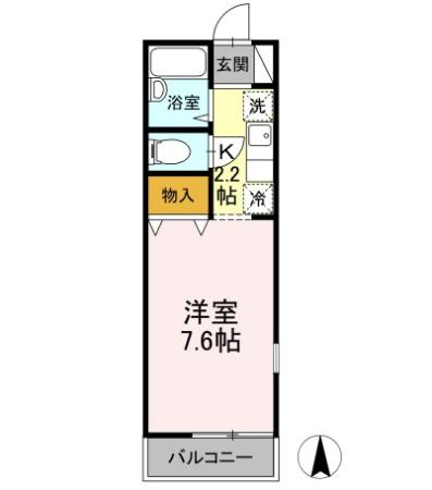 ヴィラ・ファミーユ　Bの間取り|お電話でお問合わせ頂けますと、よりスムーズにご対応出来ます♪