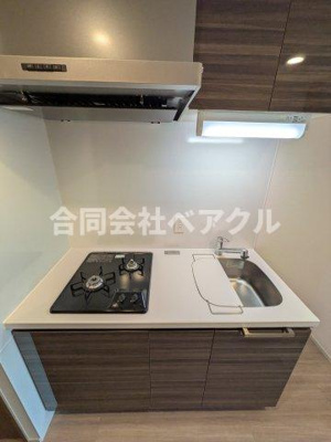 【キッチン】 | ベラジオ雅び京都七条ウエストⅡ | 使いやすいキッチンです