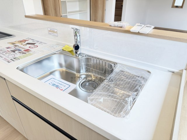 所沢市北秋津・全4棟　新築一戸建　4号棟　～全館空調搭載～のキッチン