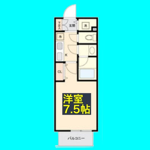 ブランシエスタ東別院の間取り