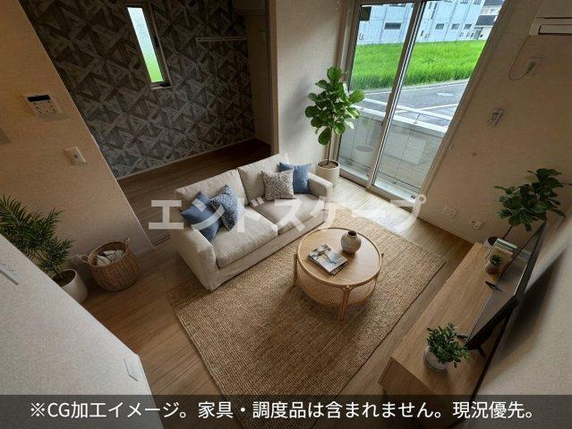 グランsakuraの居間・リビング|高崎、前橋のお部屋探しはエンドスケープまで！お客様の理想お聞かせ下さい♪