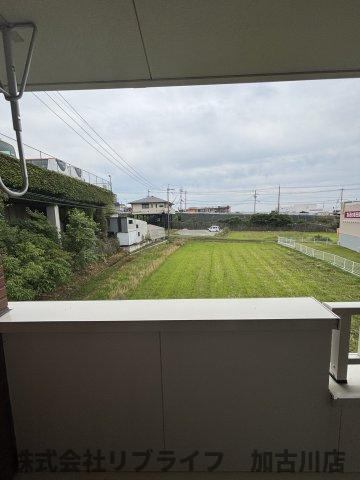 グラツィアC棟の展望|同物件別号室参照