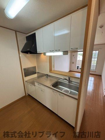グラツィアC棟のキッチン|同物件別号室参照