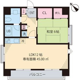 Ｍ・Ｉビルの間取り