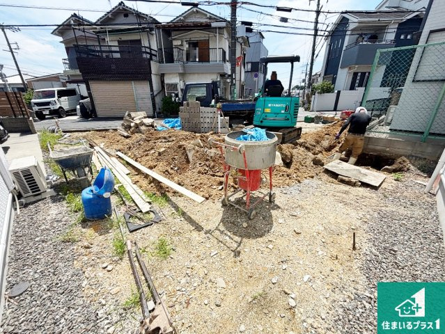 堺市中区深井中町　第6期　新築一戸建ての外観|現在建築中！落ち着いた街並みで新生活を始めることが出来そう！周辺の物件も併せてご紹介させて頂きます！