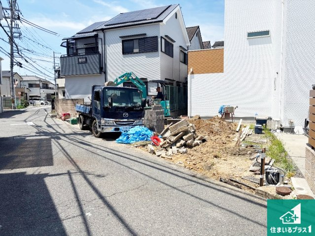 堺市中区深井中町　第6期　新築一戸建ての外観|現在建築中！落ち着いた街並みで新生活を始めることが出来そう！周辺の物件も併せてご紹介させて頂きます！