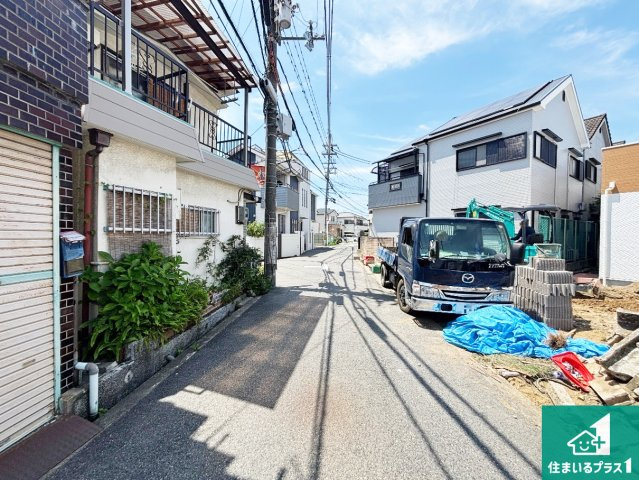 堺市中区深井中町　第6期　新築一戸建ての前面道路含む現地写真|現在建築中！落ち着いた街並みで新生活を始めることが出来そう！周辺の物件も併せてご紹介させて頂きます！