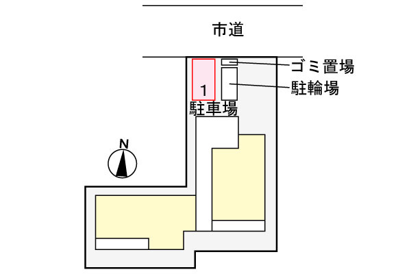 ラ・トゥール湘南台の区画図