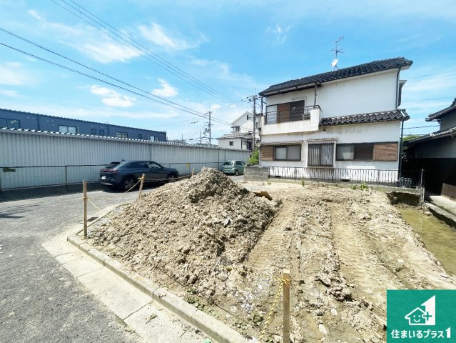 松原市小川　第4期　新築一戸建ての外観|現在の進捗状況です！順調に作業進行中、完成が待ち遠しいです！詳細の間取り等、お気軽にお問い合わせください！