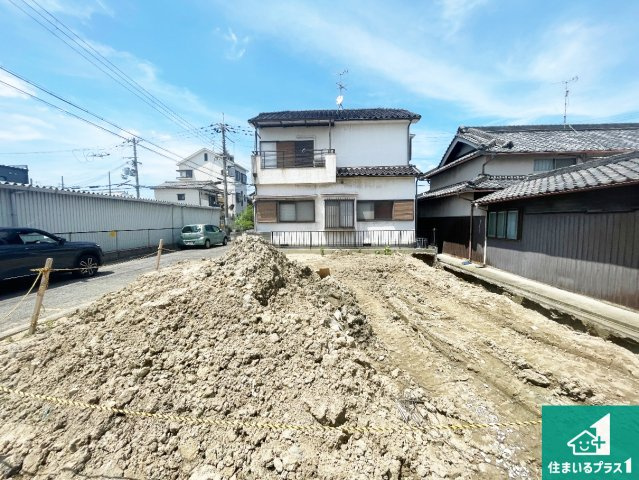 松原市小川　第4期　新築一戸建ての外観|現在建築中！落ち着いた街並みで新生活を始めることが出来そう！周辺の物件も併せてご紹介させて頂きます！