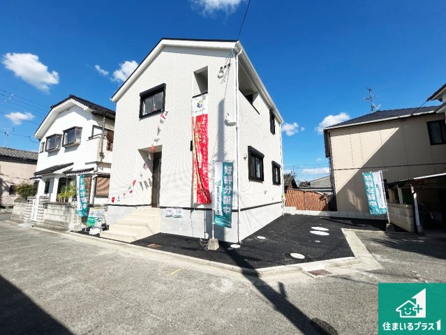 17(土)18(日)現地説明会！◆松原市小川　第4期　新築一戸建ての外観|お客様に長く安心して住んでいだだける事にこだわった家づくり！住んでからのアフターサービスにもしっかりと取り組んでいます！