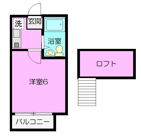 サンエフ中之郷の間取り