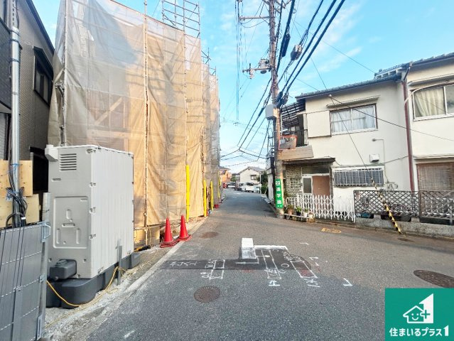 堺市中区深井中町　第6期　新築一戸建ての前面道路含む現地写真|現在建築中！落ち着いた街並みで新生活を始めることが出来そう！周辺の物件も併せてご紹介させて頂きます！