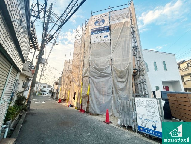 堺市中区深井中町　第6期　新築一戸建ての外観|現在建築中！落ち着いた街並みで新生活を始めることが出来そう！周辺の物件も併せてご紹介させて頂きます！