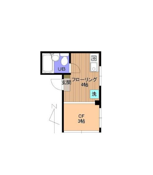 小谷ハイツの間取り