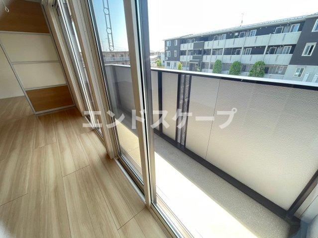 グレイスベル　Ⅱのバルコニー|高崎、前橋、伊勢崎エリアのお部屋探しはエンドスケープまで！お客様の理想お聞かせ下さい♪