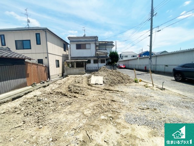 松原市小川　第4期　新築一戸建ての外観|現在の進捗状況です！順調に作業進行中、完成が待ち遠しいです！詳細の間取り等、お気軽にお問い合わせください！