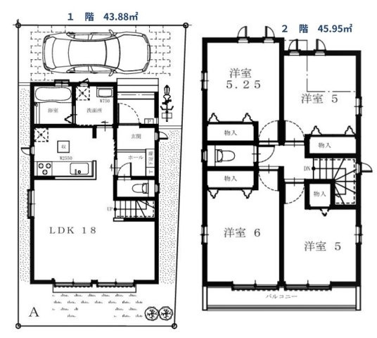 東村山青葉町2期　Ａ号棟