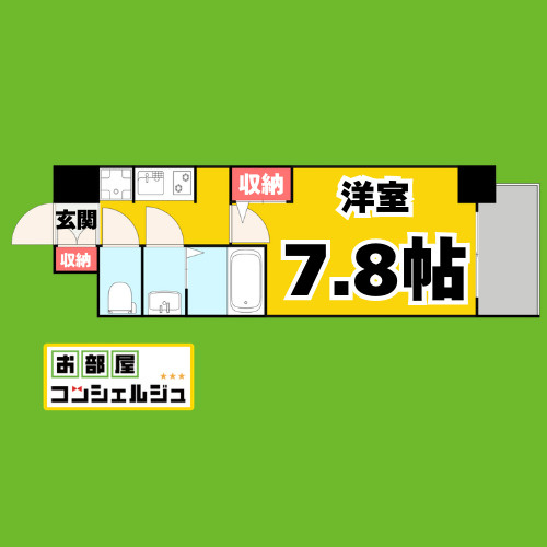 S-RESIDENCE志賀本通の間取り