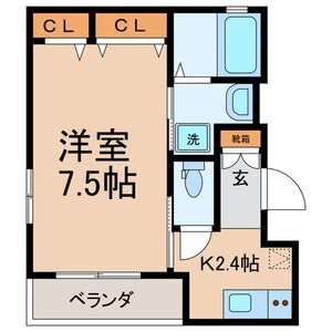 Ｖｉｌｌａｇｅ　Ｐｒｉｎｔｅｍｐｓ　Ｋｏｉｗａの間取り