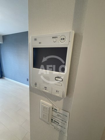 プレミアス梅田のセキュリティ|プレミアス梅田　モニター付きインターホン