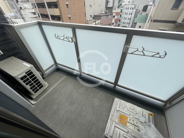 プレミアス梅田のバルコニー|プレミアス梅田　バルコニー
