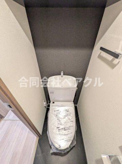 【トイレ】 | ベラジオ雅び京都七条ウエストⅡ | コンパクトで使いやすいトイレです