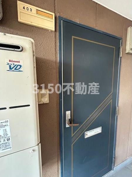 エクセランス岐阜西の玄関