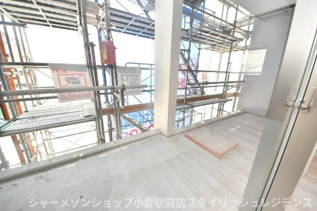 プレミア片野のバルコニー