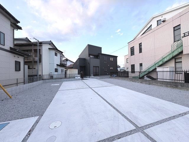【前面道路含む現地写真】 | 熊谷市上之第7　LiveleGarden.s　新築戸建　全1棟　1号棟 | 7/6撮影
