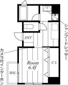 シャルム富士見の間取り