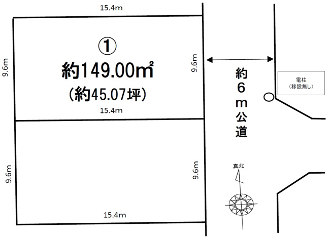 【土地図】 | 柏市逆井藤ノ台1期　全2区画