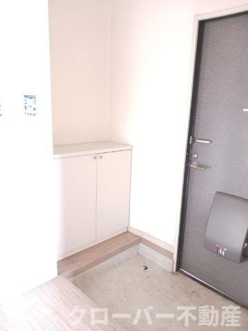 梨の木ハイツＢの玄関