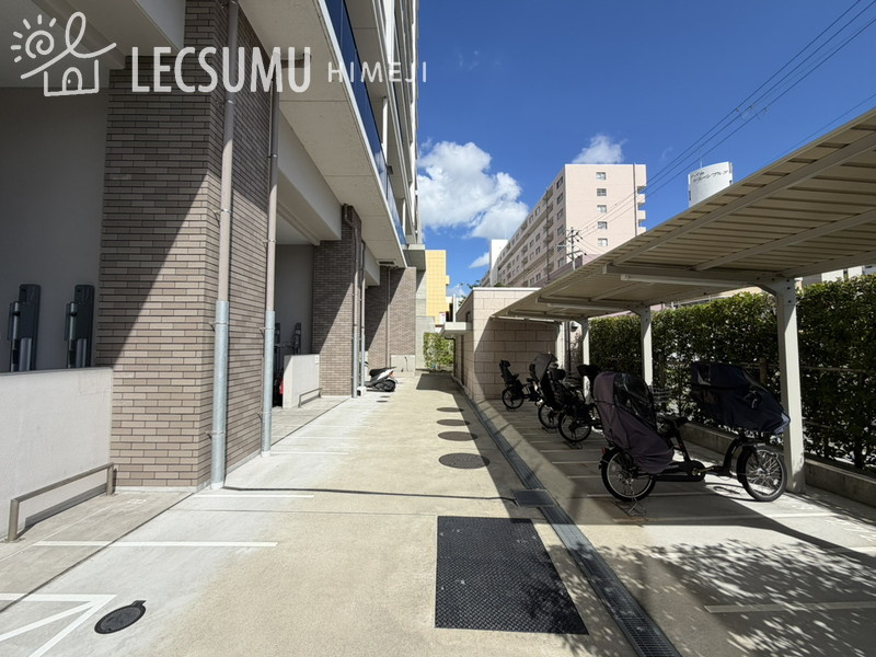 ミラキタシティ姫路の駐輪場
