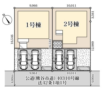 【区画図】 | Livele Garden.S熊谷市拾六間 第7　新築住宅