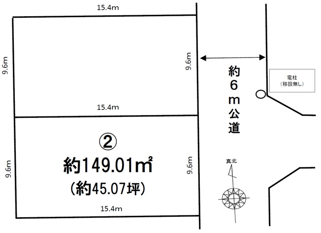 【土地図】 | 柏市逆井藤ノ台1期　全2区画