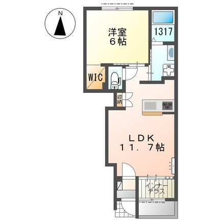 ハルカス　ウエストの間取り