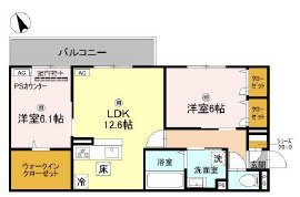 【間取り】 | Gigliato(ジリアート) | お部屋の間取りです