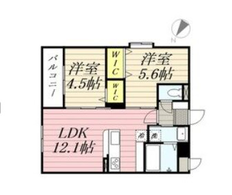 LUXCAS大橋の間取り