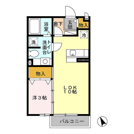 【間取り】 | アムールヒルズ