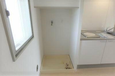 室内洗濯機置き場