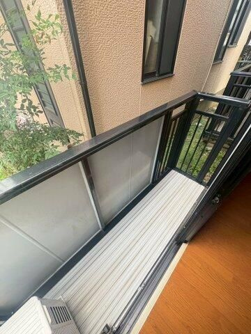 ジュネスオオツカⅡのバルコニー