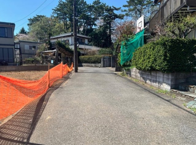【前面道路含む現地写真】 | 花見川区横戸町　売地 | 前面道路写真