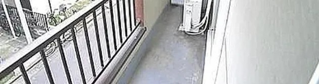 葛飾区柴又４丁目の賃貸マンションのバルコニー|※別部屋参考写真