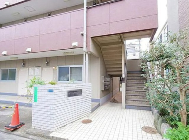 葛飾区柴又４丁目の賃貸マンションのエントランス