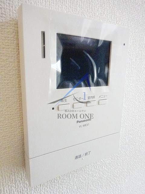 ＯＰＡＬ上野毛のセキュリティ|モニター付きインターホンです。