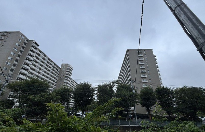 松戸市新松戸１丁目のアパートの展望