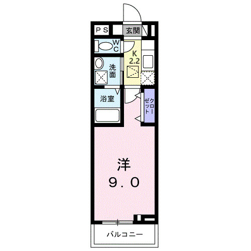 ラフレシール・ヴァンの間取り|間取図