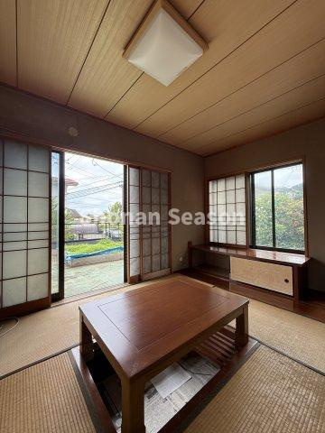 【現地画像あり】中郡大磯町石神台１丁目　中古戸建　63.53坪の和室|ごろりと横になれる心安らぐ和室あり♪