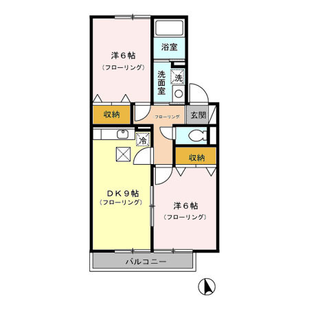 【間取り】 | クレストⅠ